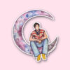 Canyon Moon Sticker (add-on)