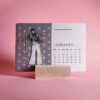 HS Wooden Desk Calendar 2022