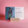 HS Wooden Desk Calendar 2022