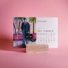HS Wooden Desk Calendar 2022